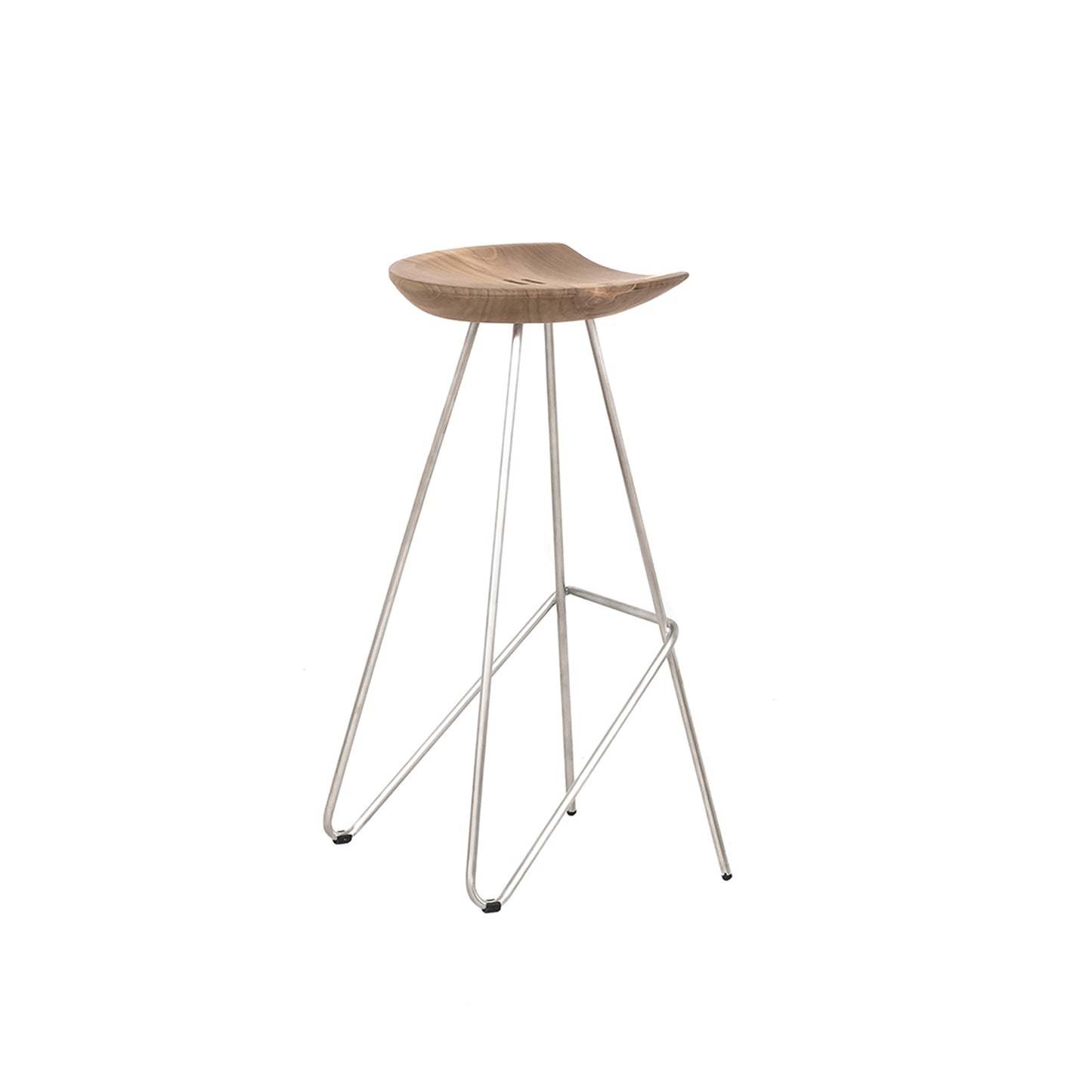 Perch Stool- Stainless Steel