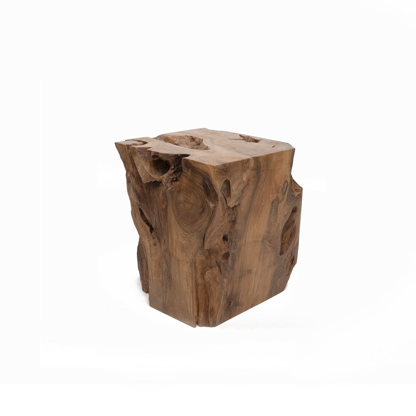 Teak Root Stump Square