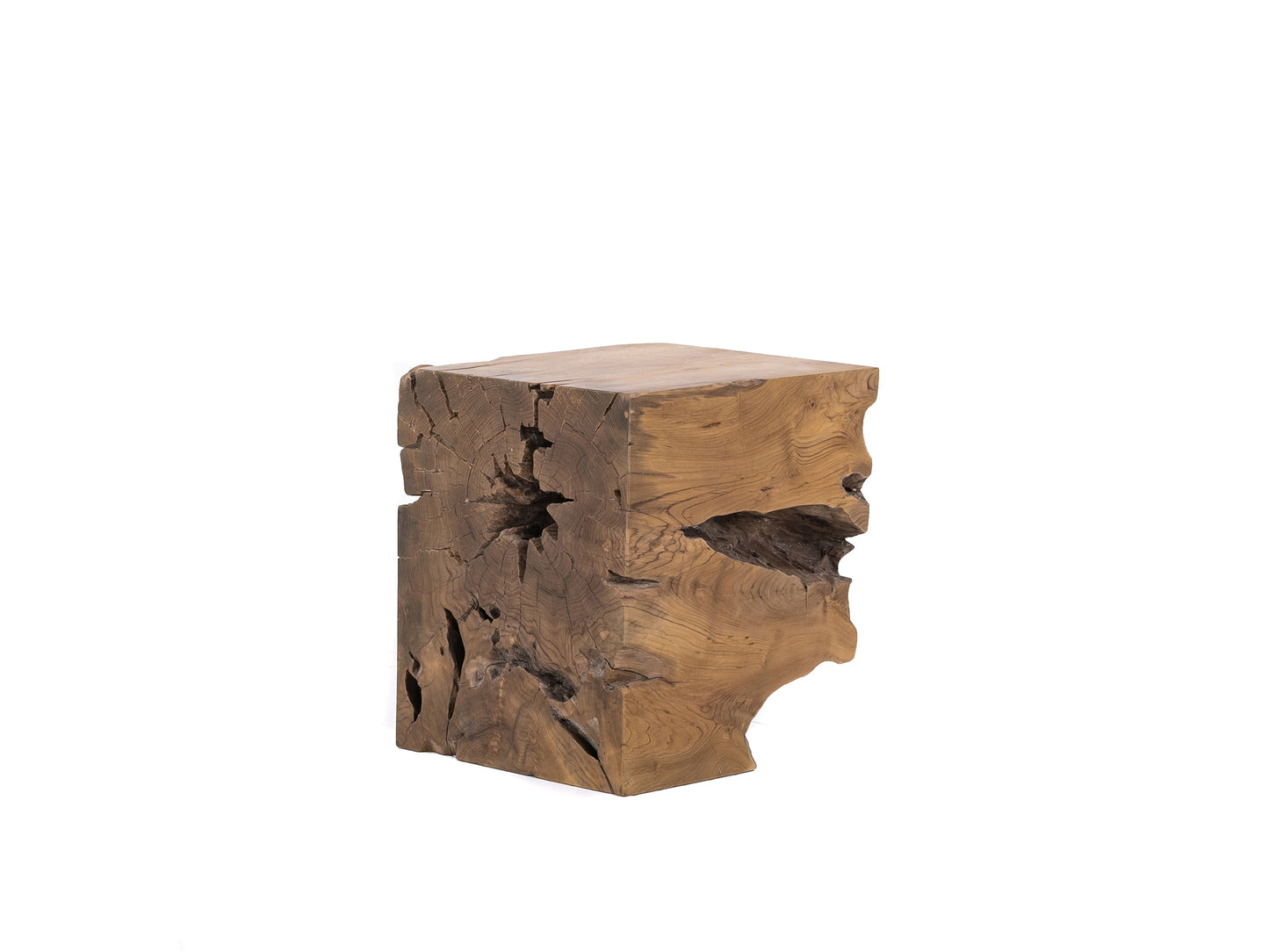 Teak Root Stump Square