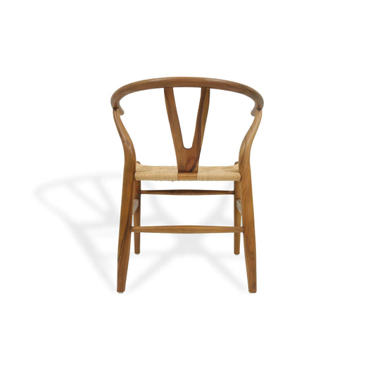 Wishbone Chair with Woven Seat