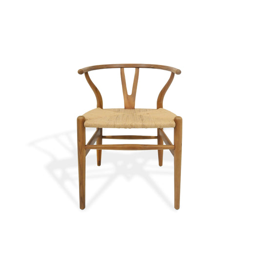 Wishbone Chair with Woven Seat