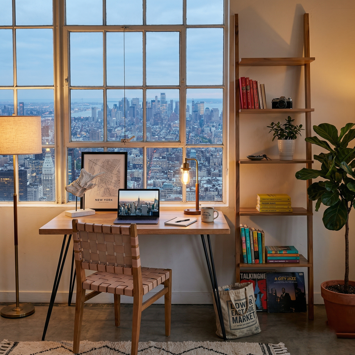 Kali Live Edge + Corvus Desk
