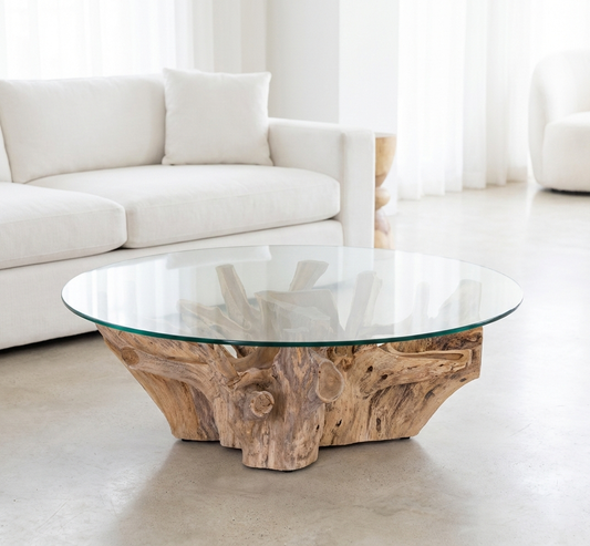 Lotus Teak Root Coffee Table