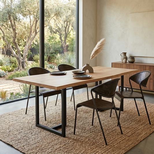Tee + Kali Live-Edge Dining Table