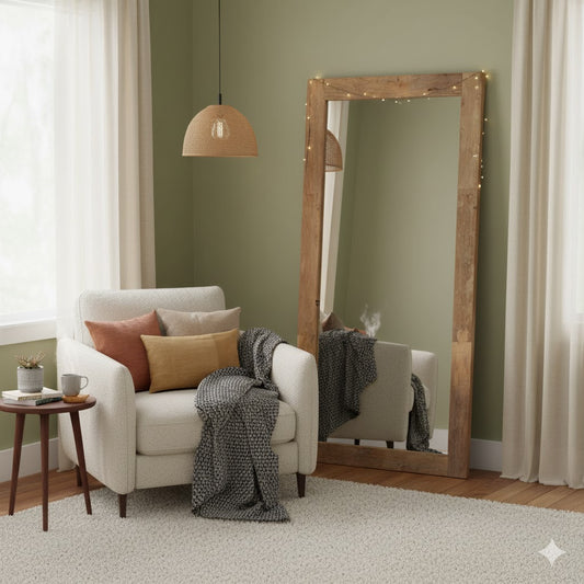 Sophie Mirror • Reclaimed Teak