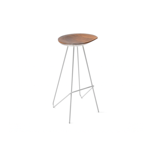 Perch Counter /Bar Stool Stool • White
