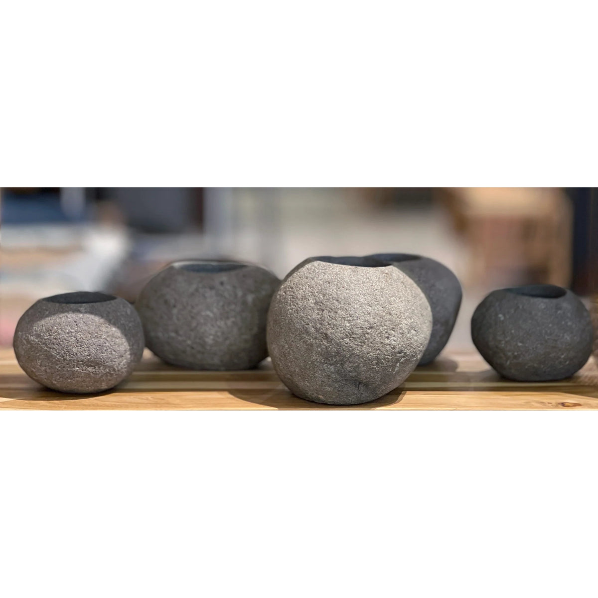 River Stone Planter