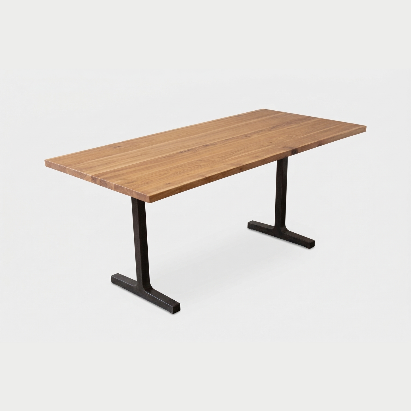 Teak Kali Live Edge + Slim Dining Table