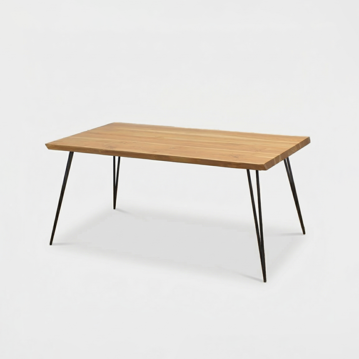 Kali Live Edge + Corvus Dining Table