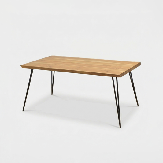Kali Live Edge + Corvus Dining Table