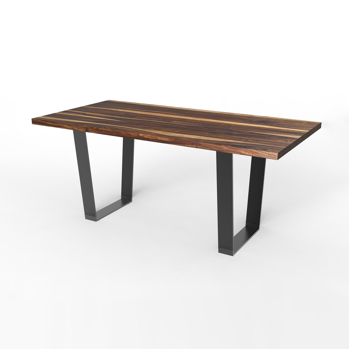 Orion Narrow + Lurus Straight Edge Dining Table