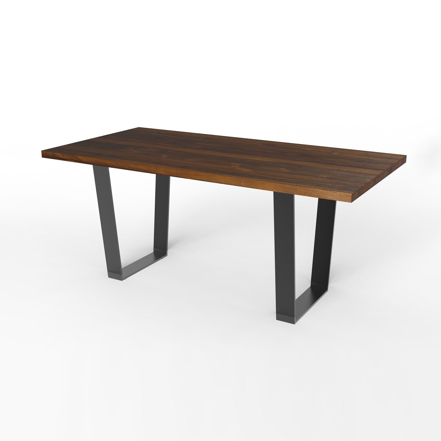 Orion Narrow + Lurus Straight Edge Dining Table