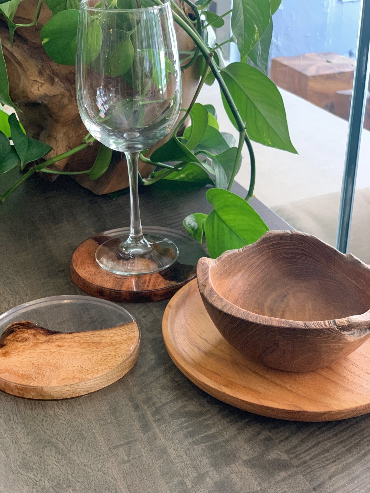 Resin Coasters - Pair