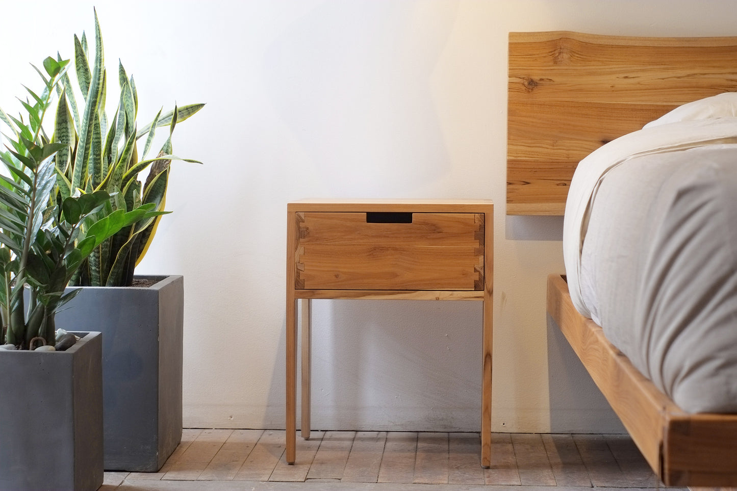 Stitch Side Table 1 Drawer