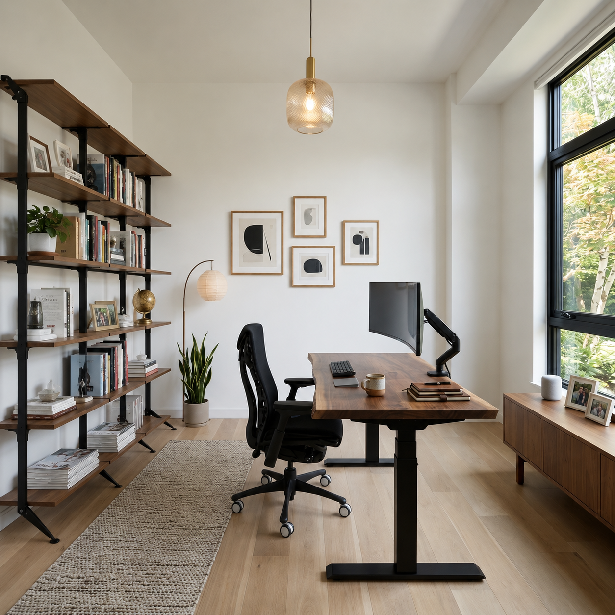 Sit to Stand FLYTE Desk - Black