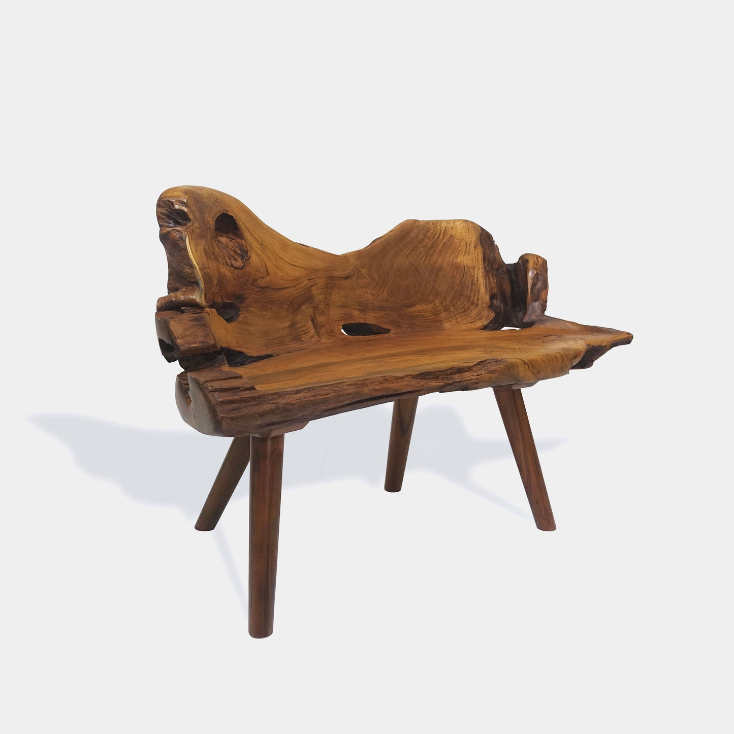 Teak Root Bench Outdoor