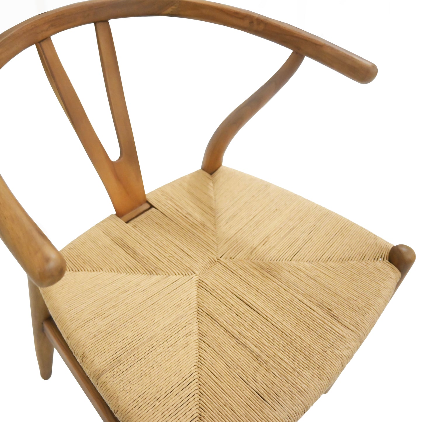 Wishbone Chair with Woven Seat