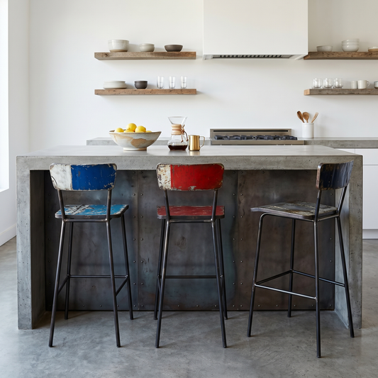 Pele Counter and Bar Stool