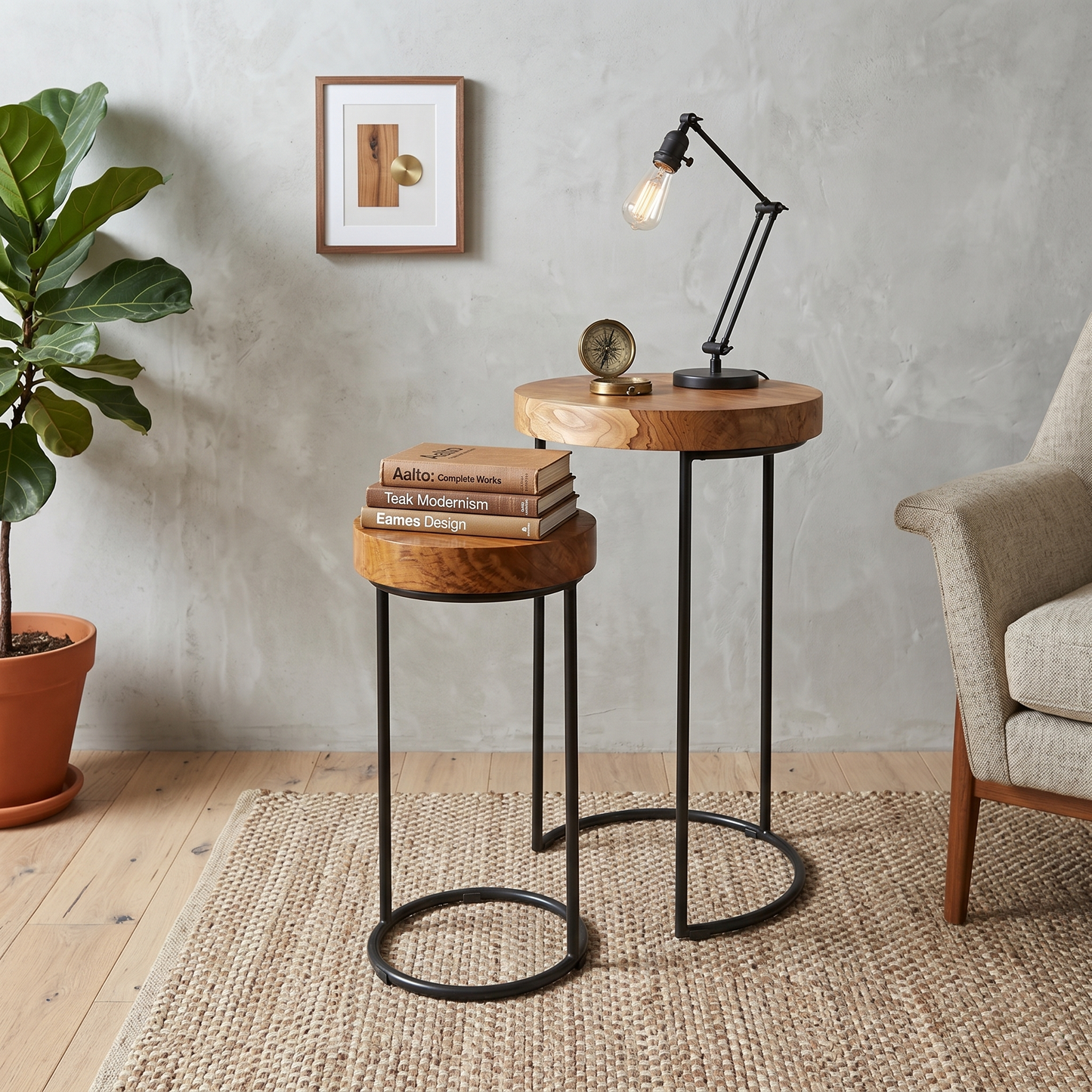 Gemini Nesting Table Set