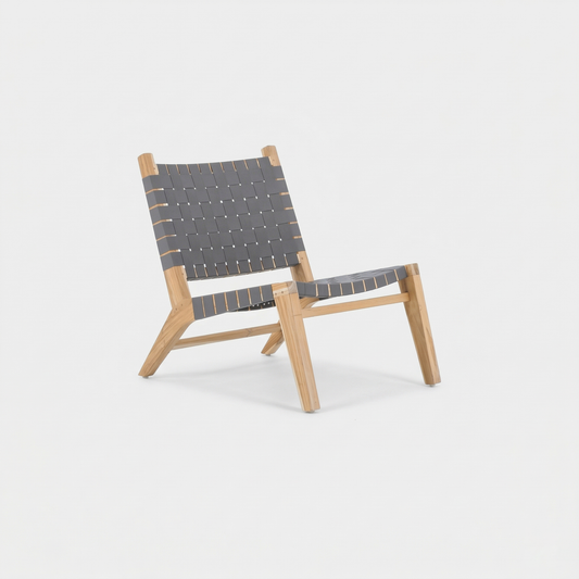 Grasshopper City Lounge Chair Grey