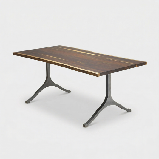 Kali Live Edge + Wish Dining Table