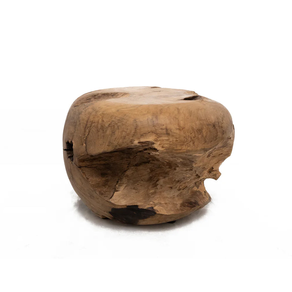 Teak Root Ball Side Table