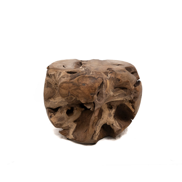 Teak Root Ball Side Table – FROM THE SOURCE