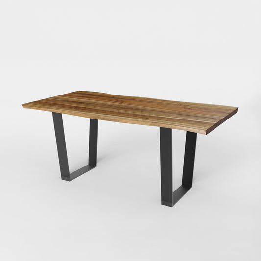 Orion Narrow + Kali Live Edge Dining Table