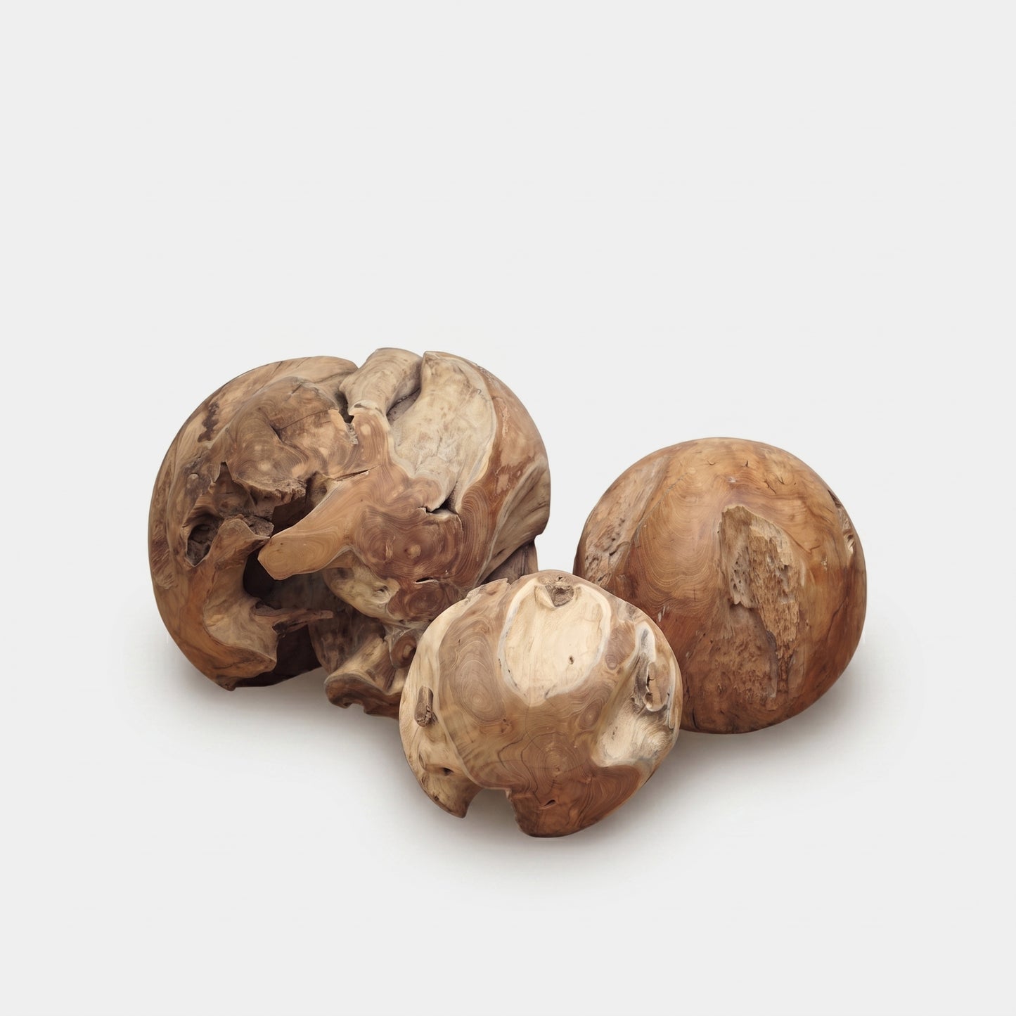 Teak Root Ball Sculpture