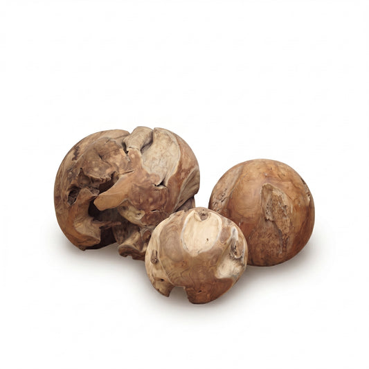 Teak Root Ball Sculpture