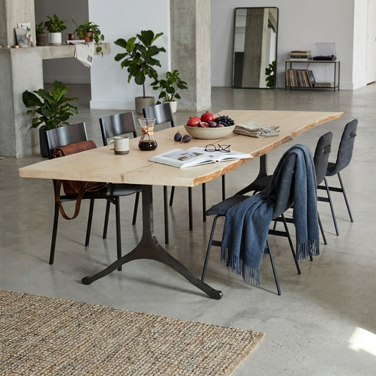 Live Edge + Wish Dining Table