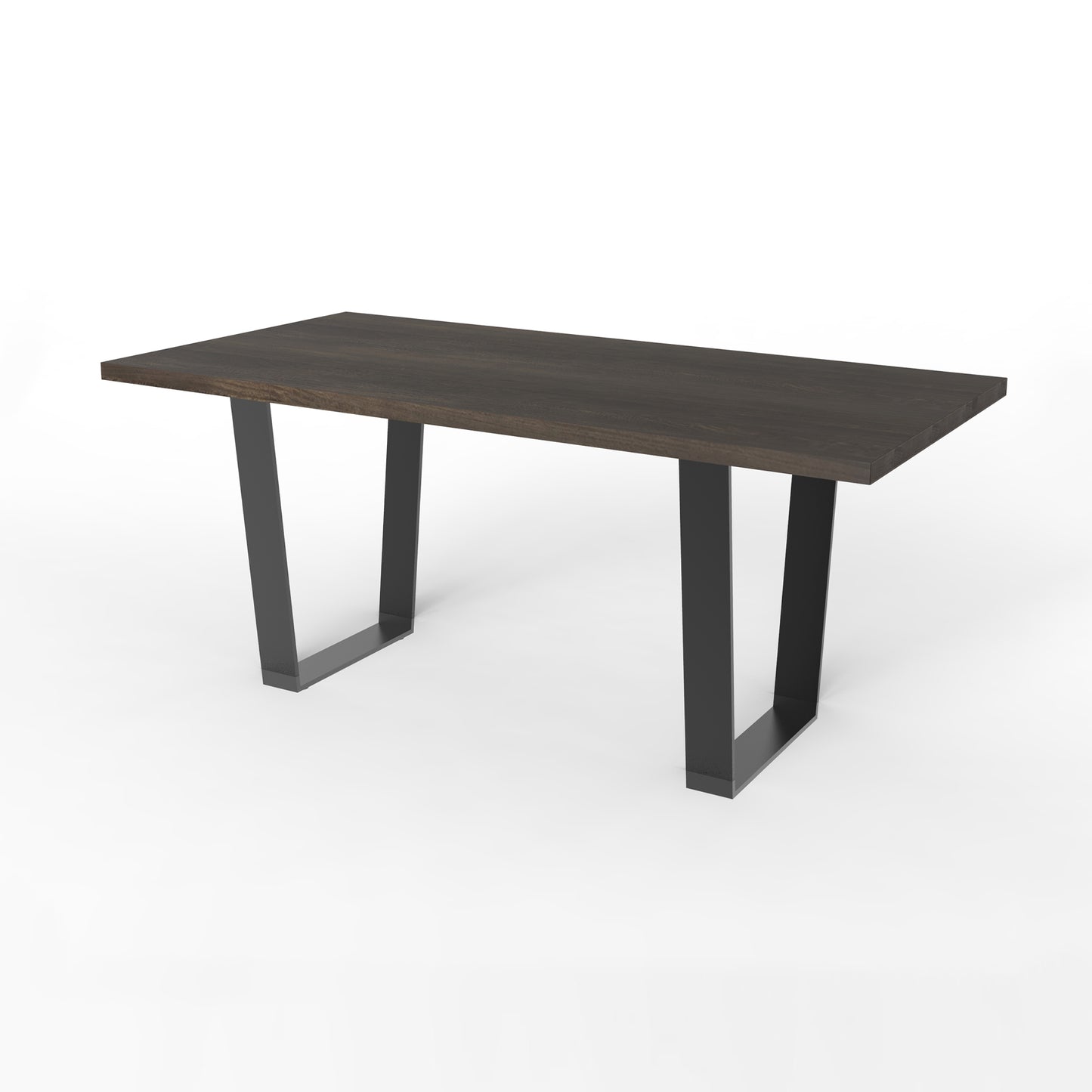 Orion Narrow + Lurus Straight Edge Dining Table