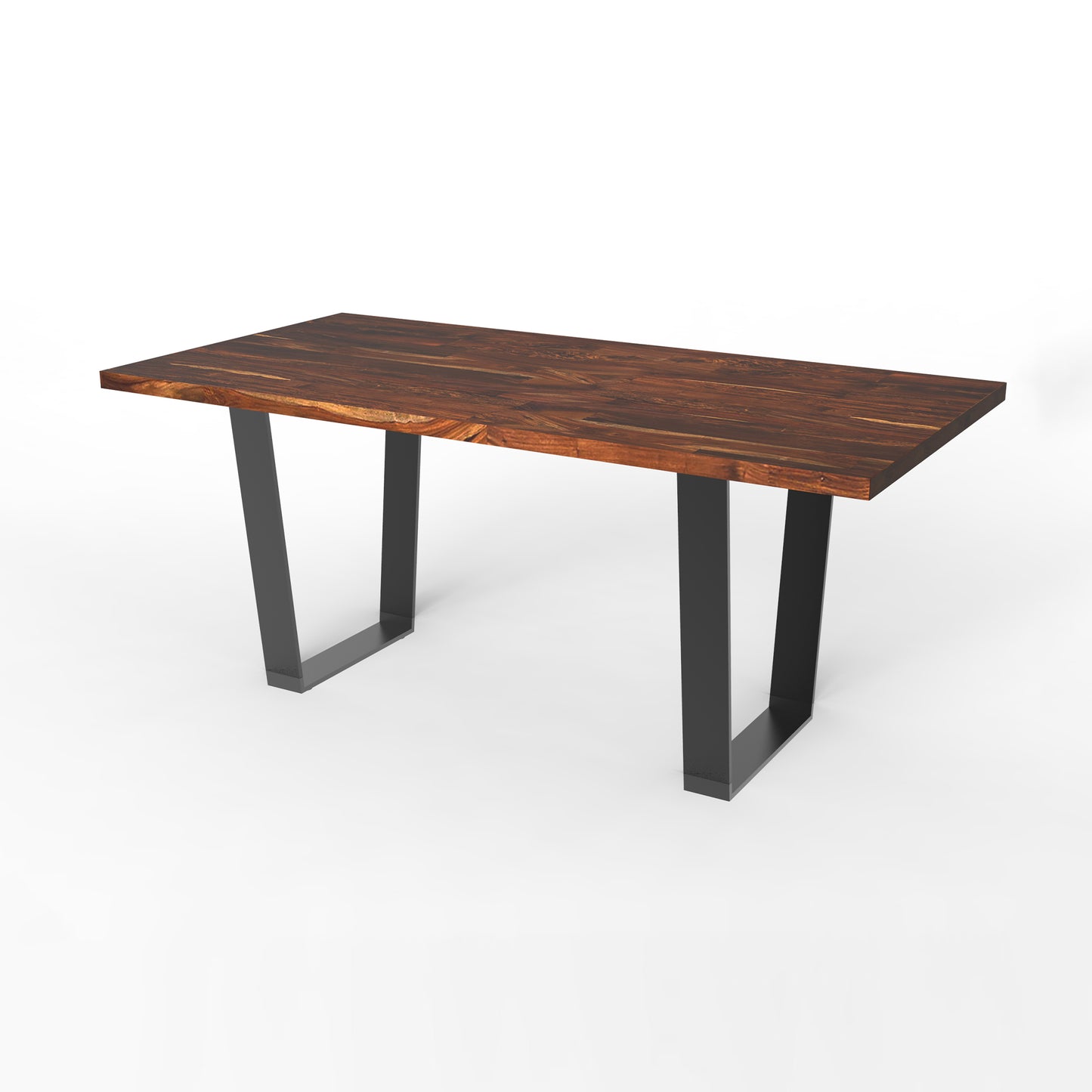 Orion Narrow + Lurus Straight Edge Dining Table