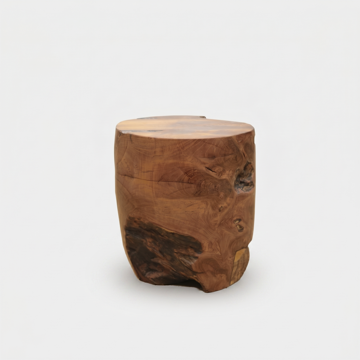 Teak Root Stump Round