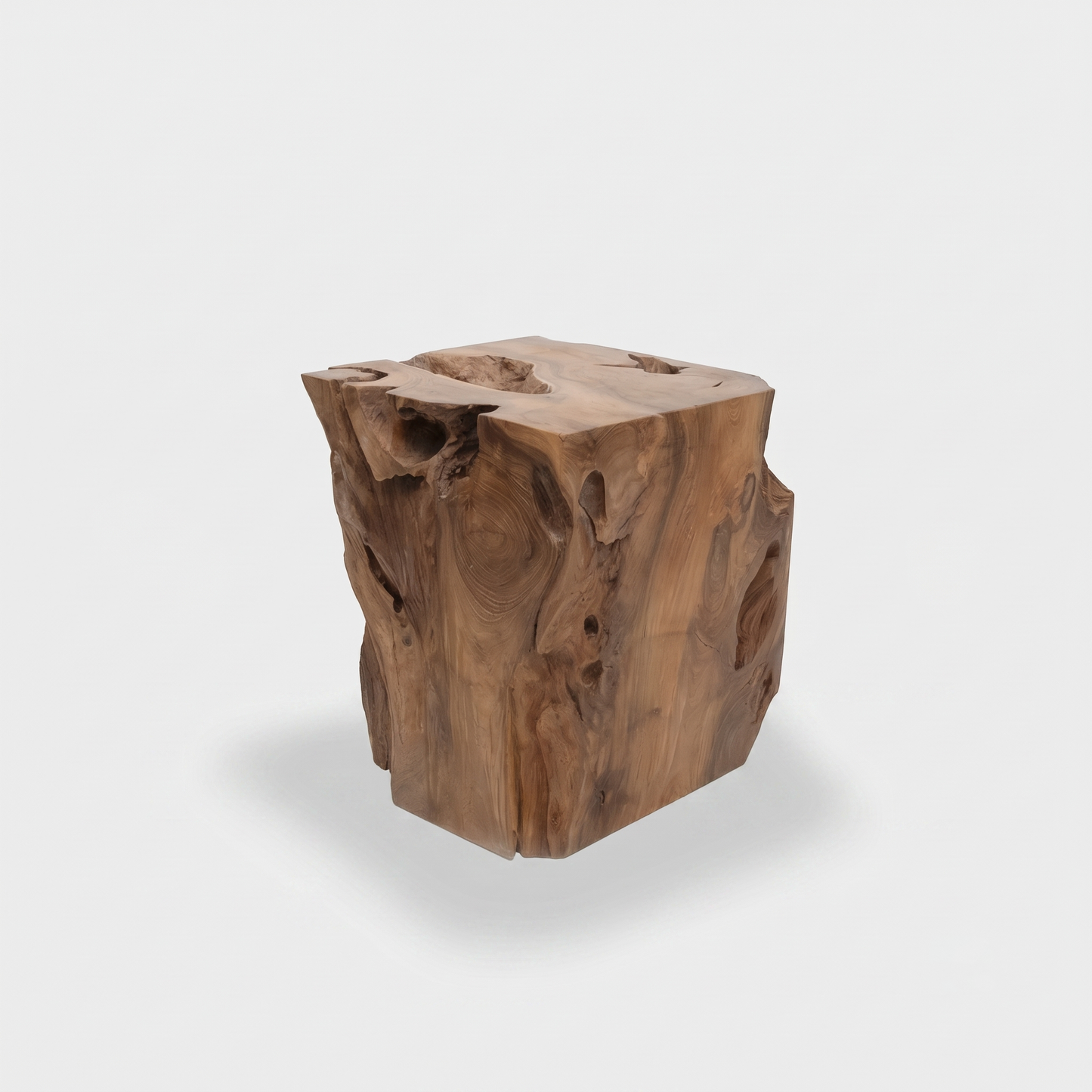 Teak Root Stump Square