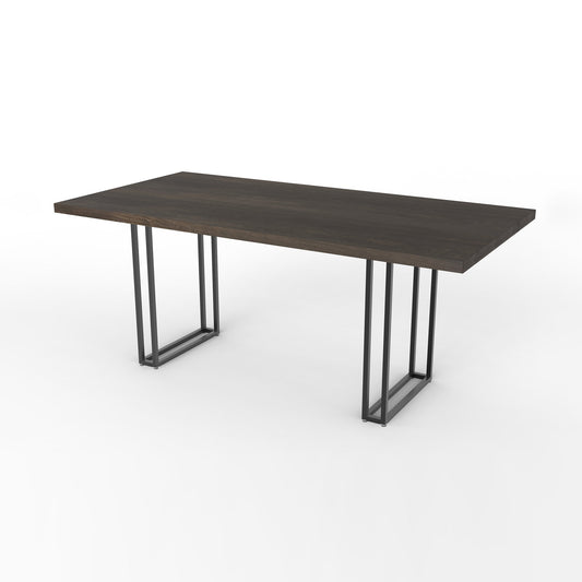Wireframe + Lurus Straight Edge Dining Table