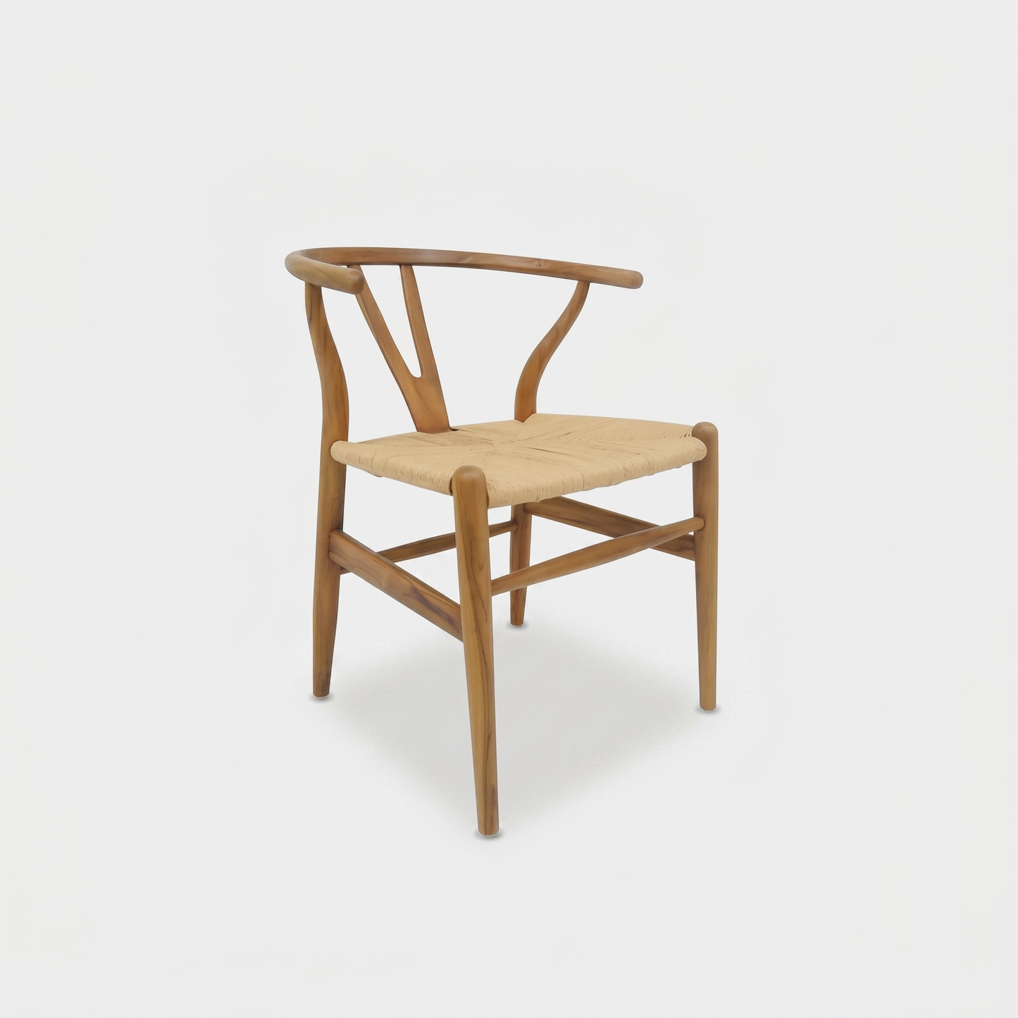 Wishbone Chair with Woven Seat