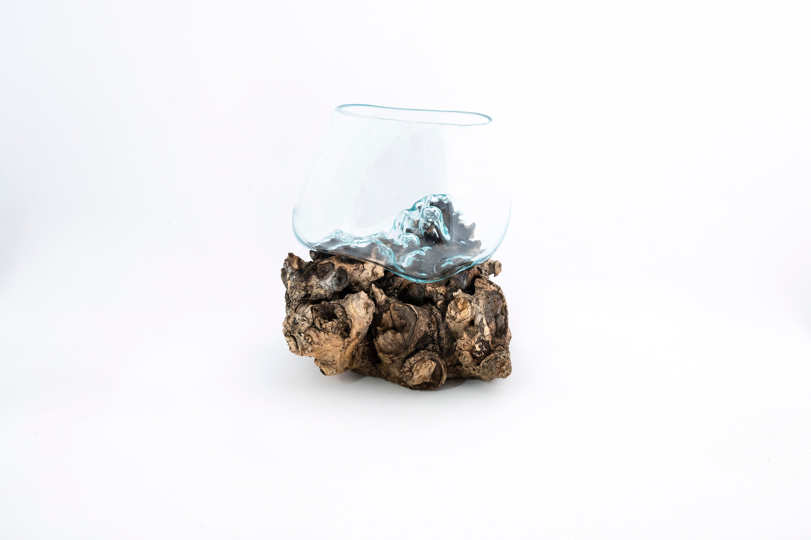 Molten Glass & Wood Terrarium – From The Source